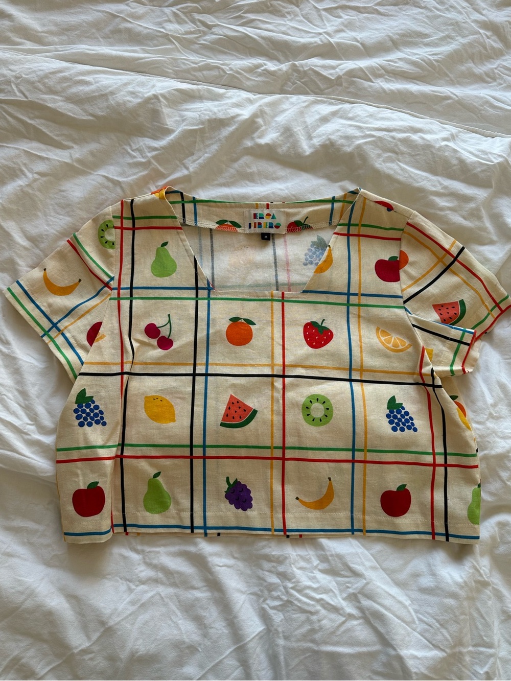 Ersa Fibers fruit salad crop top